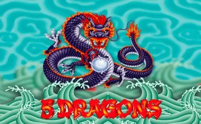 5 Dragons 5 Dragons pokie artwork at Spinstralia Casino